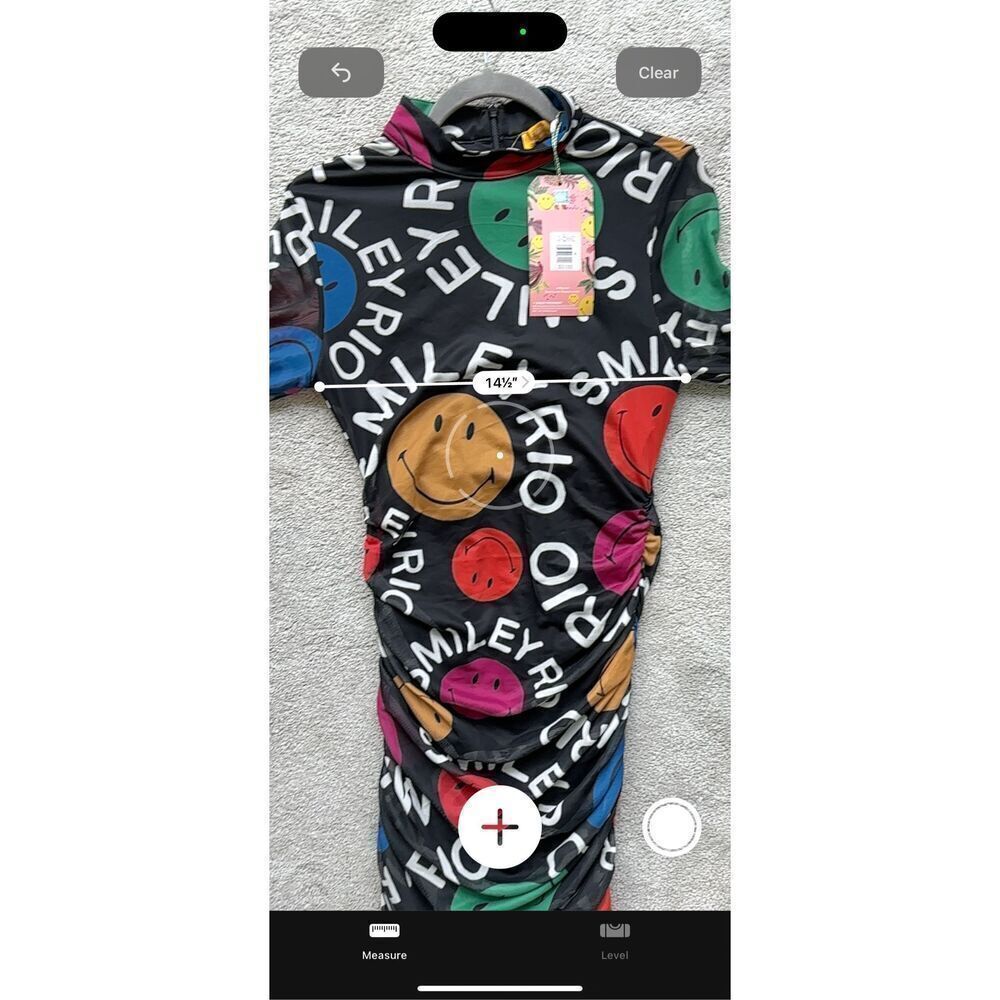 NWT Farm Rio Type Smiley Rio Tulle Dress, Med $260 E24 - Picture 12 of 12